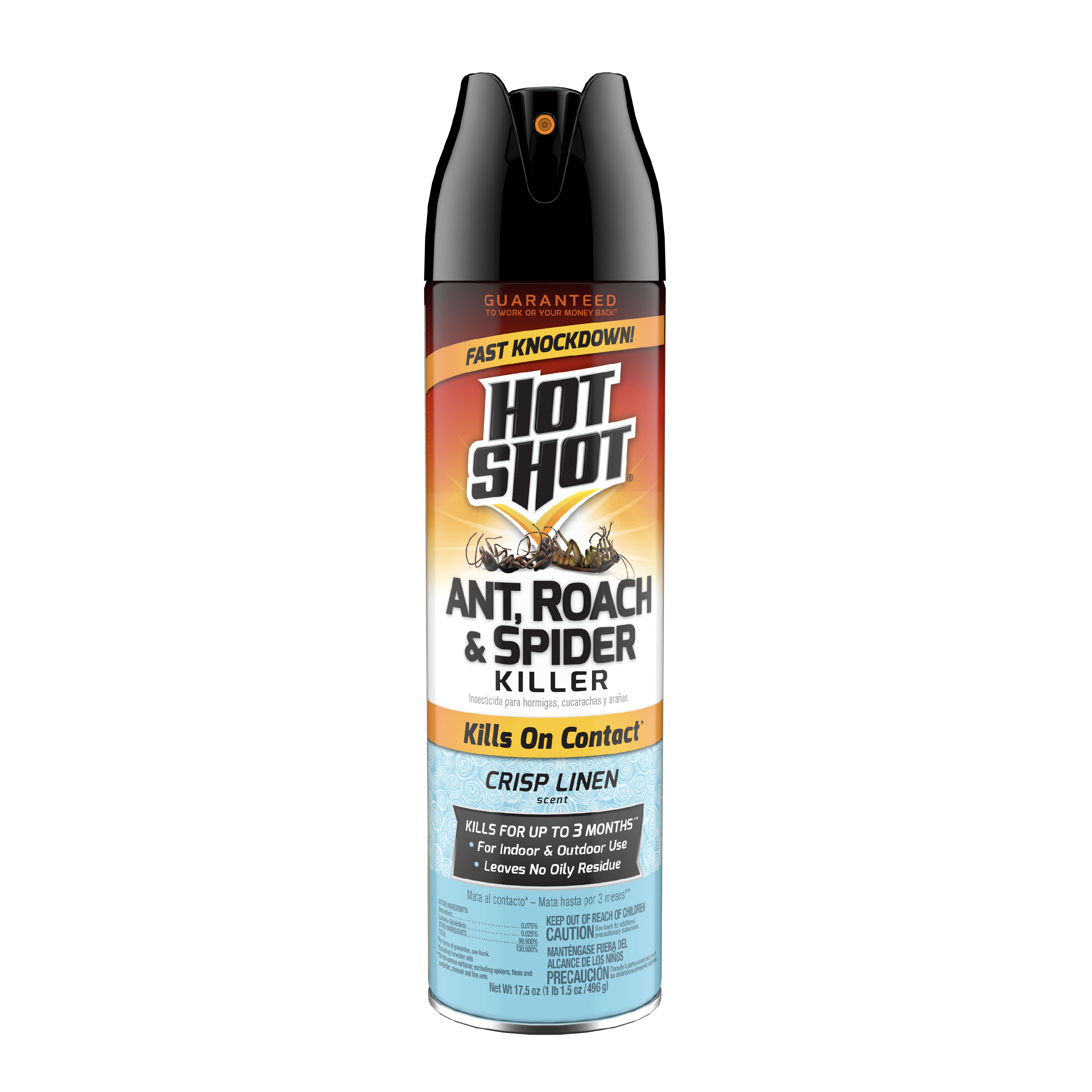 Ant, Roach & Spider Killer Crisp Linen Scent 17.5 oz Front Render